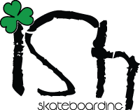 ish skateboarding logo